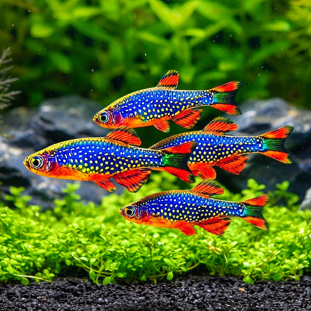 Perlhuhnbärbling – 🧡 Danio margaritatus