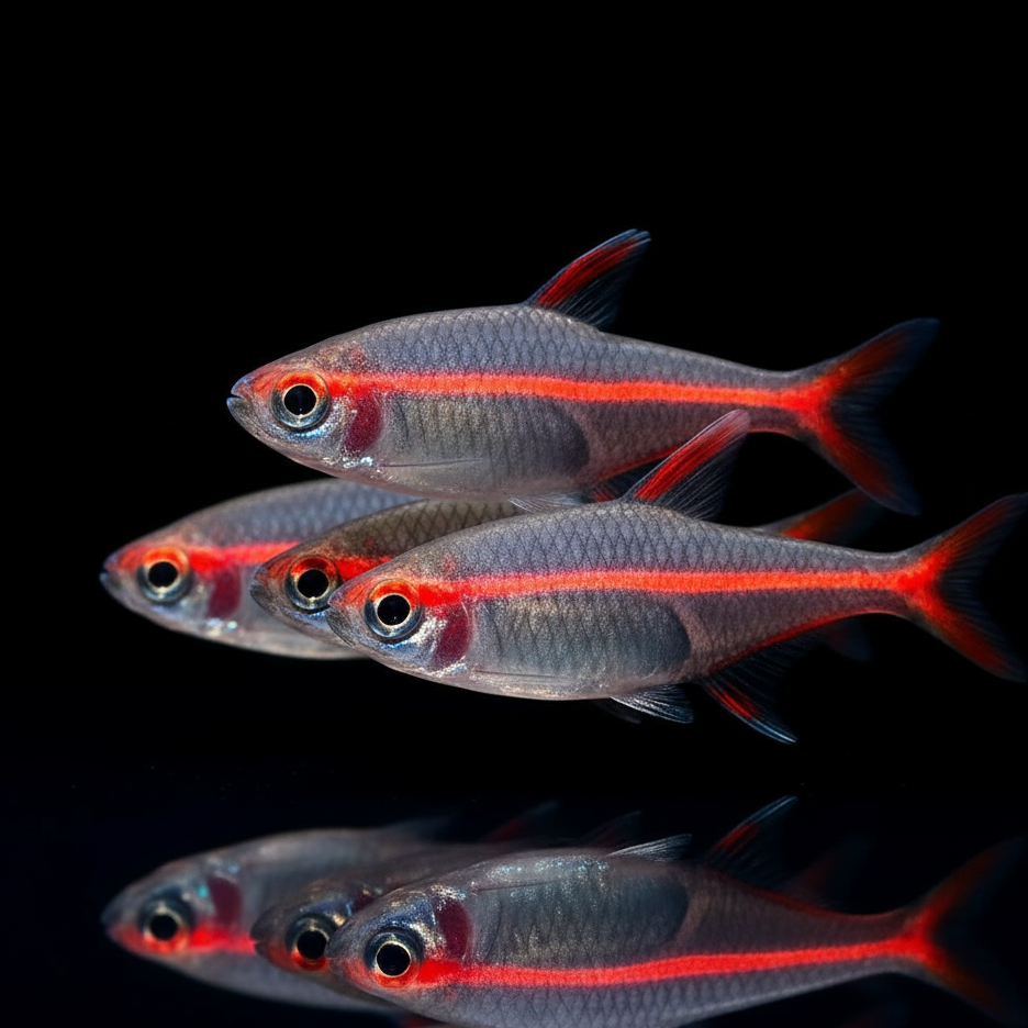 Hemigrammus erythrozonus - Glühlichtsalmler