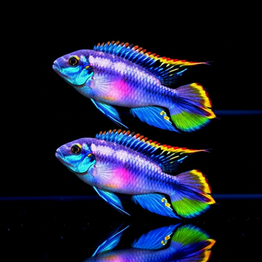 Pelvicachromis pulcher (Purpurchromis) - Purpurprachtbarsch