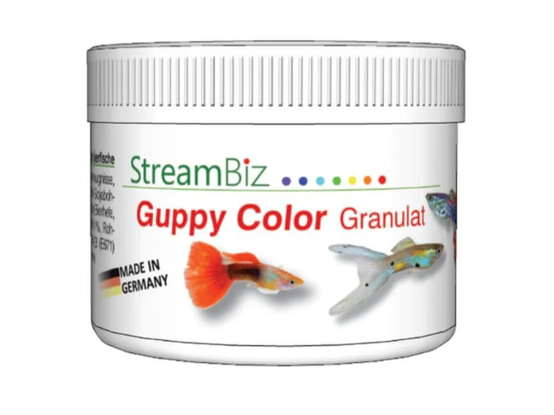 StreamBiz Guppy Granulat Color 🐠🌈 - AS+