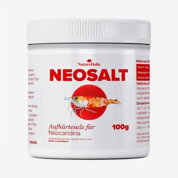 NatureHolic Neosalt Neocaridina: Chloridreduziertes Aufhärtesalz für perfekte Wasserwerte! 💧🦐 AquaTimo