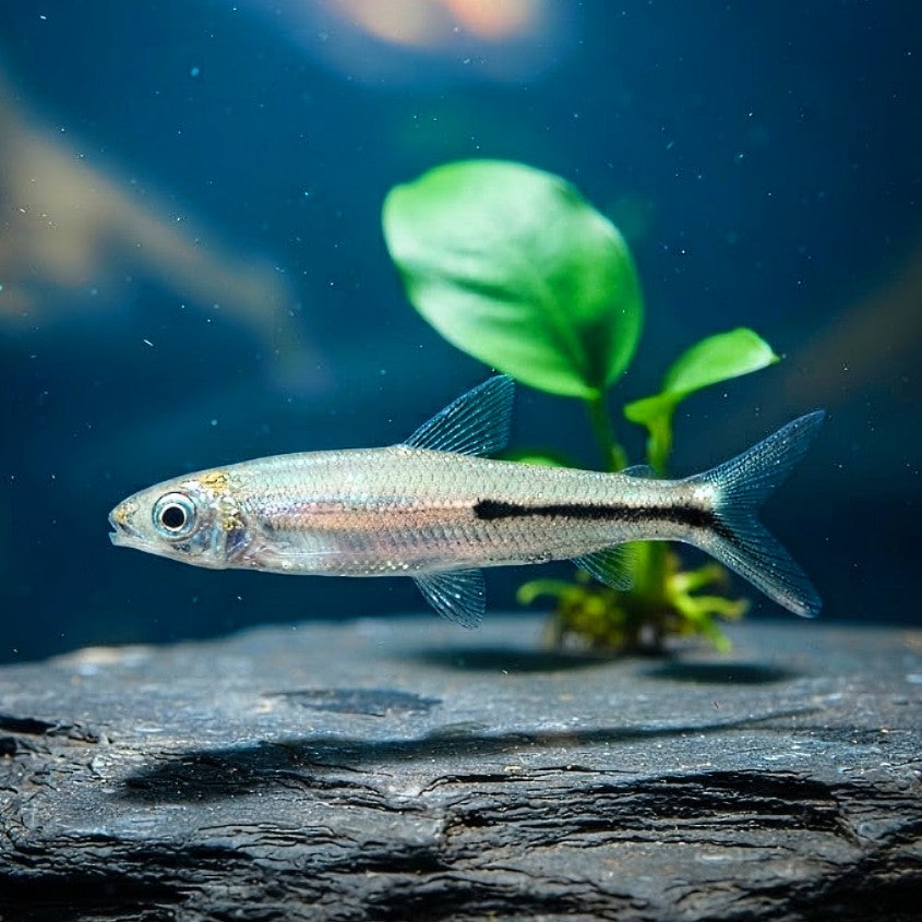 Halbstreifen-Federsalmler – Hemiodus semitaeniatus