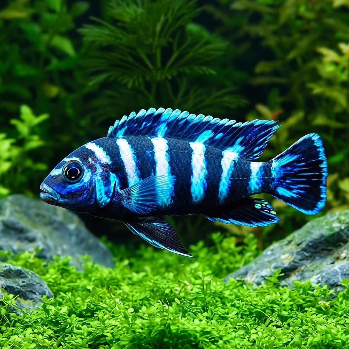 Pseudotropheus demasoni – Der blaue Blitz aus dem Malawisee