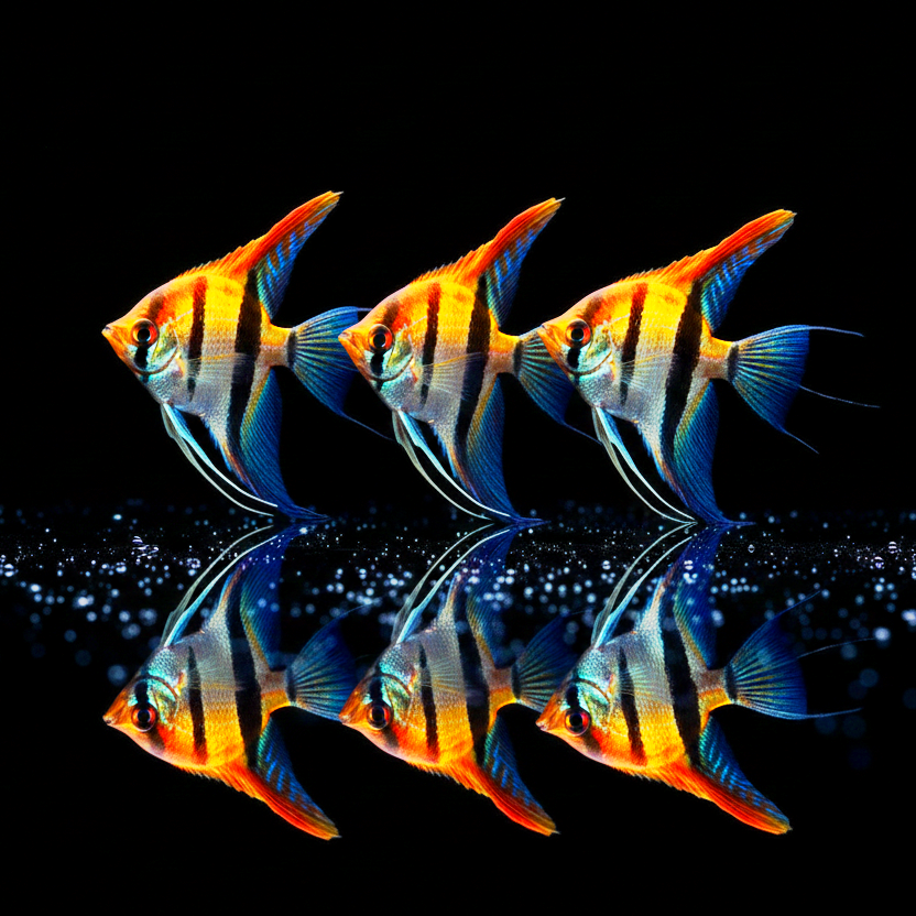 Rotrücken-Skalar „Manacapuru“  

Pterophyllum scalare „Manacapuru Red Back“ 🔴🐠