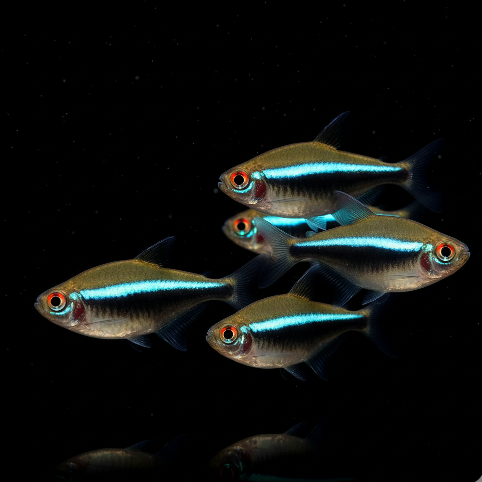 Hyphessobrycon herbertaxelrodi – Schwarzer Neon / Neon Schwarz