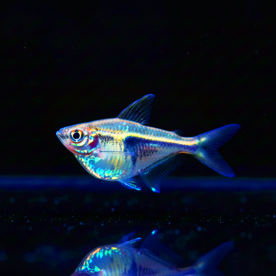 Marmorierter Beilbauchfisch – Carnegiella strigata