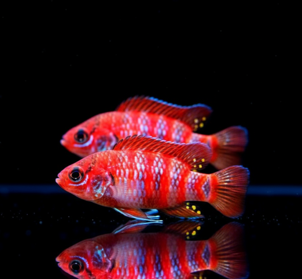 Dario dario – Scharlachroter Zwergblaubarsch