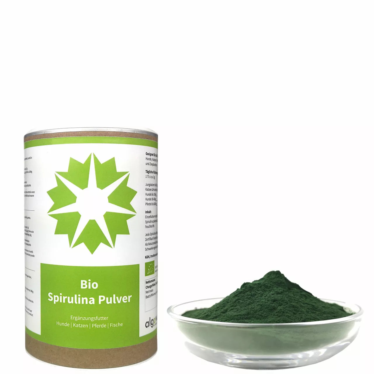 Algova Bio Spirulina Pulver: Das grüne Superfood für Fische, Garnelen und Korallen! 🌿✨