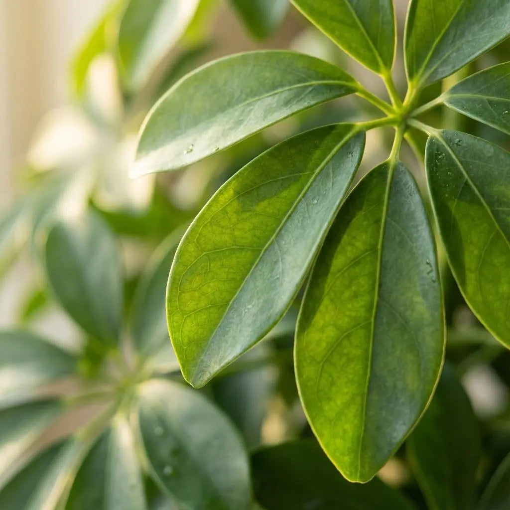 Schefflera Arboricola 'Nora' (Fingerpflanze) im Bio-Design-Topf – 70 cm 🌿🖐️ - ES+ Everspring