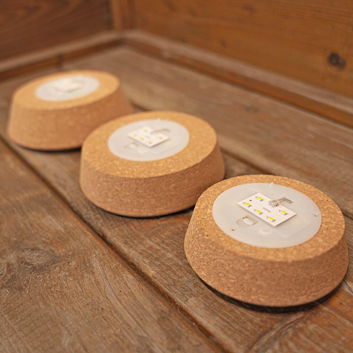 LED-Korken (Größe L) – Stilvolle Beleuchtung für Ihren Flaschengarten 💡🌿 - ES+
