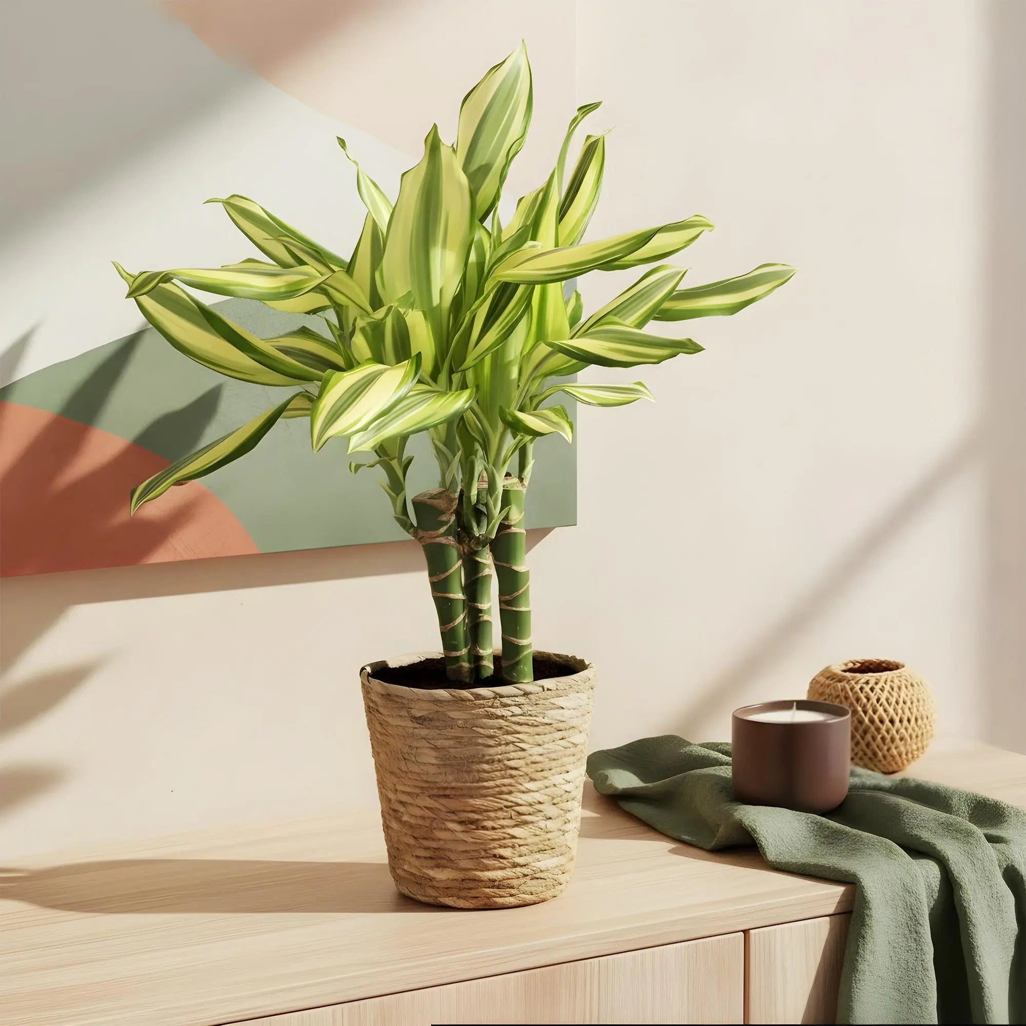 Dracaena fragrans 'Diamond Dream' – Der strahlende Drachenbaum ✨💎 - ES+ Everspring