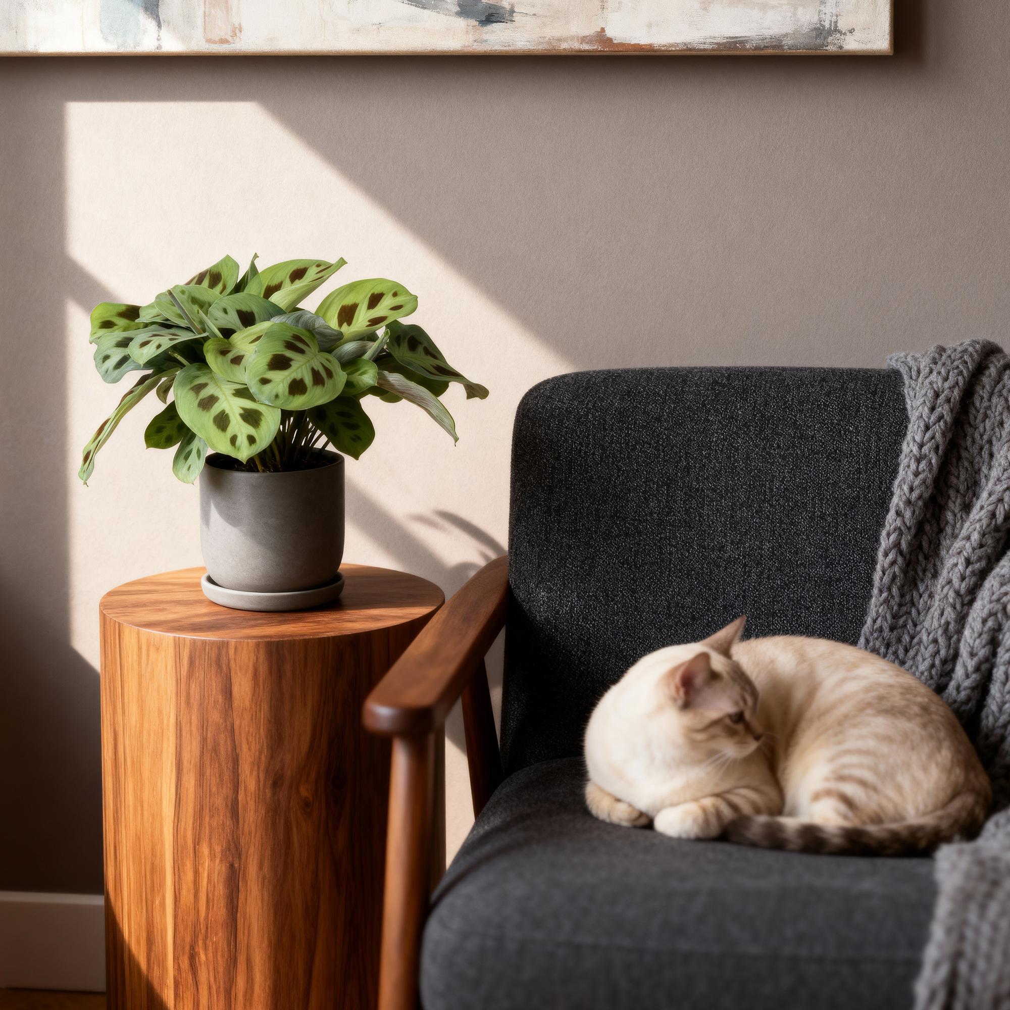 Green boutiQ | Maranta Fascinator Kerchoveana – Die Echte Zebrapflanze 🦓 - ES+