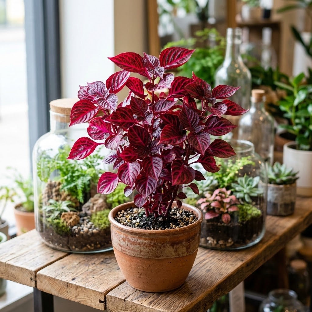 Iresine ‘Bloodleaf’ – Das dramatische Blutblatt mit intensiven roten Akzenten / Dennerle-Plants